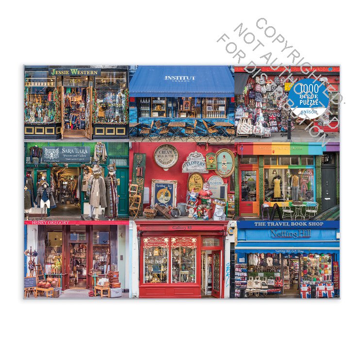 Portobello Road 1000 Piece Puzzle