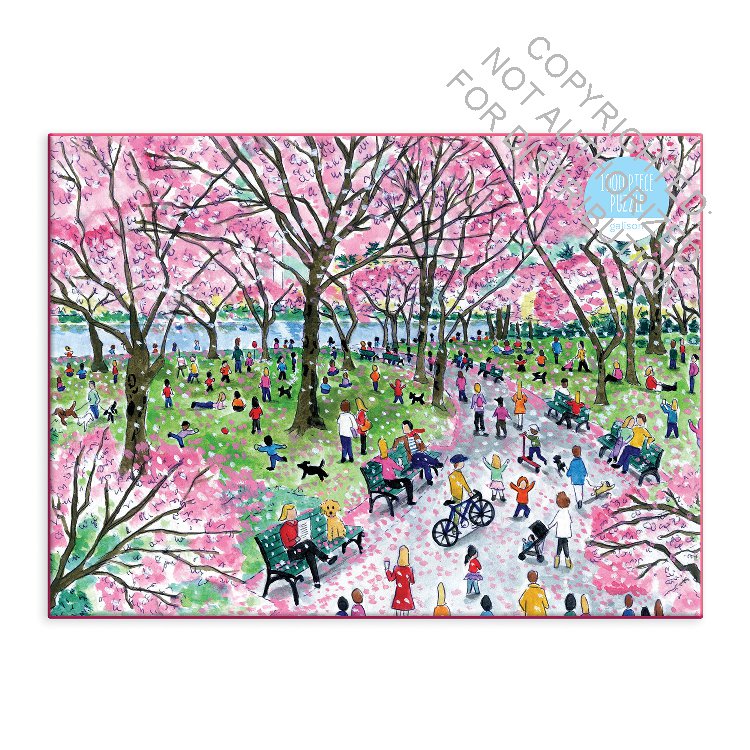 Michael Storrings Cherry Blossoms 1000 Piece Puzzle