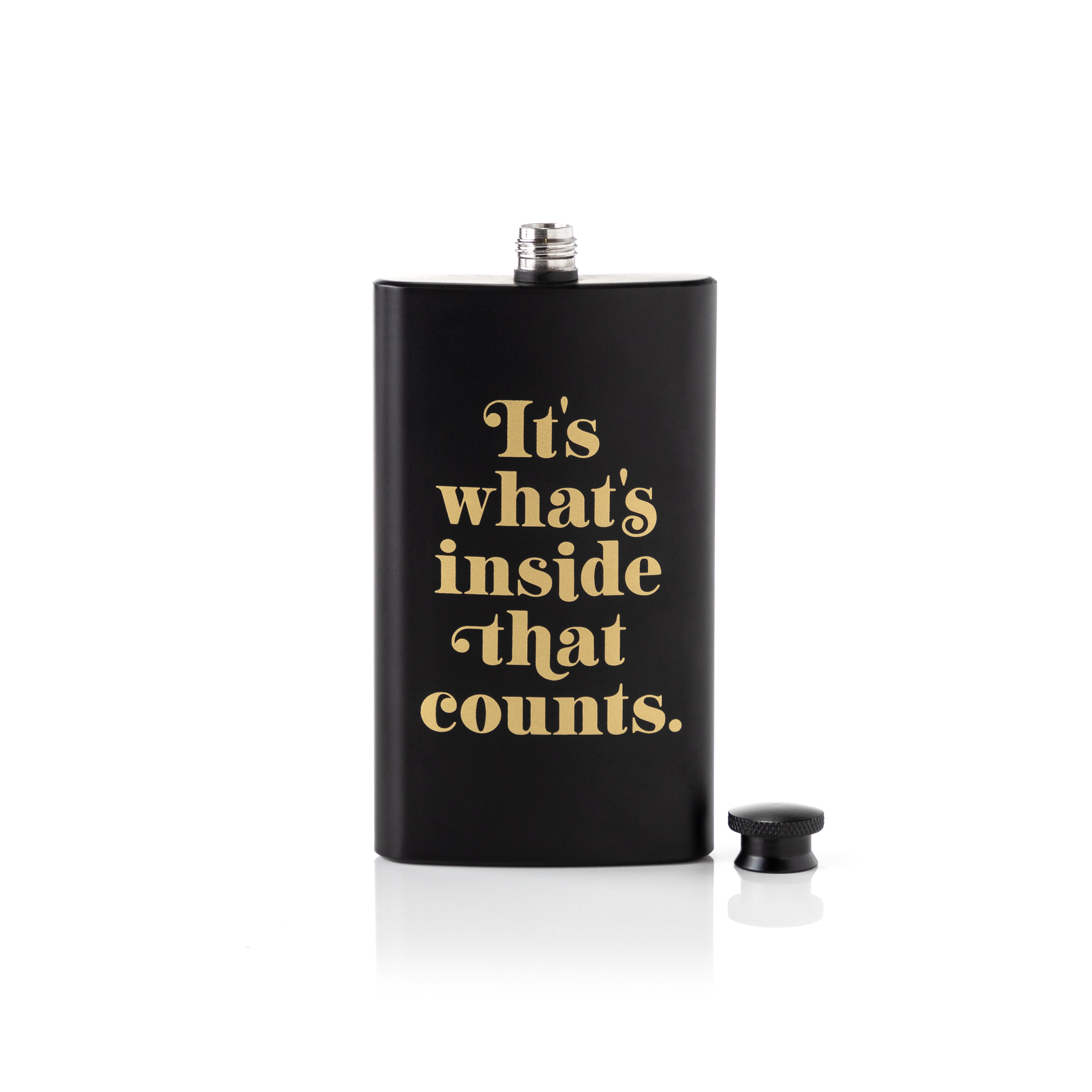 It's What's Inside That Counts Pocket Flask