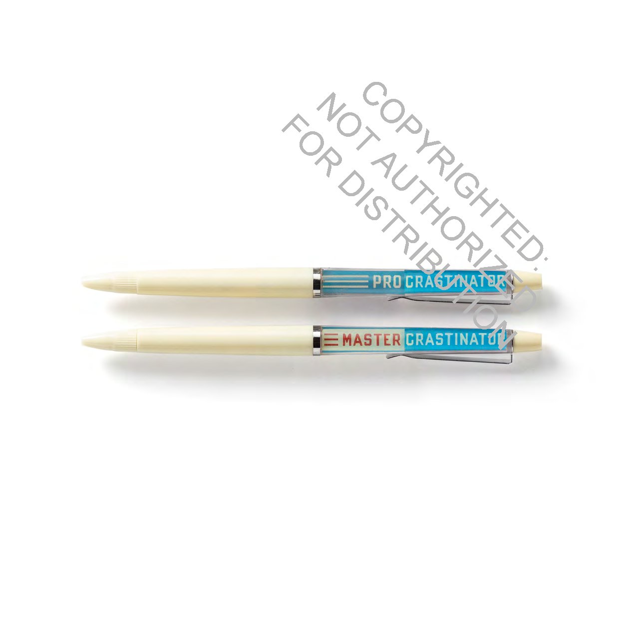 Professional Procrastinator Floaty Pen Set