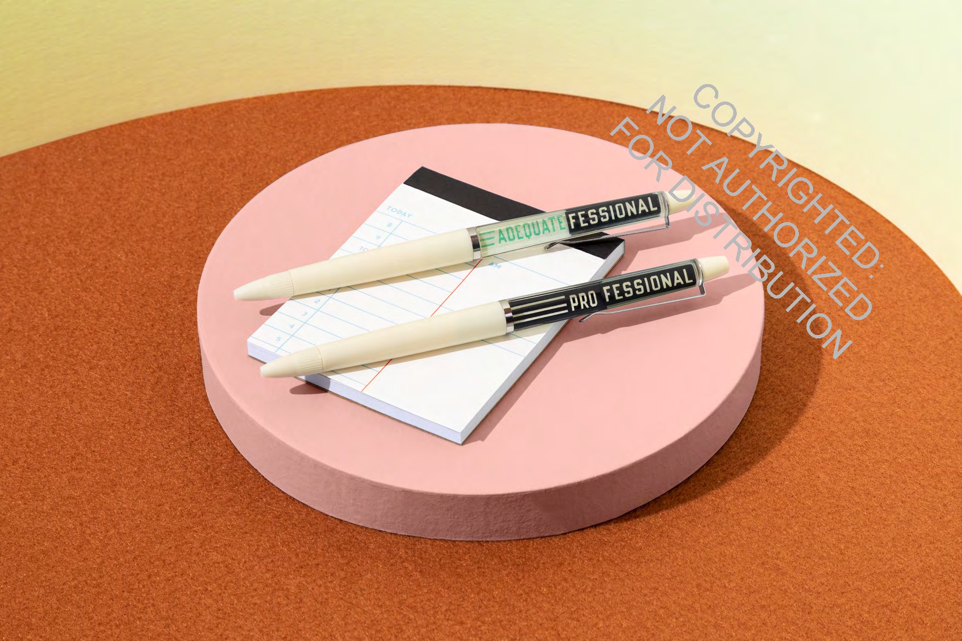 Professional Procrastinator Floaty Pen Set