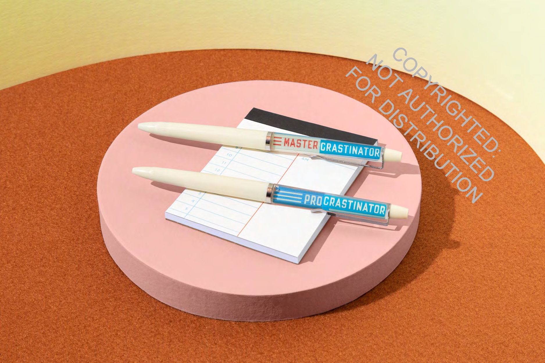 Professional Procrastinator Floaty Pen Set