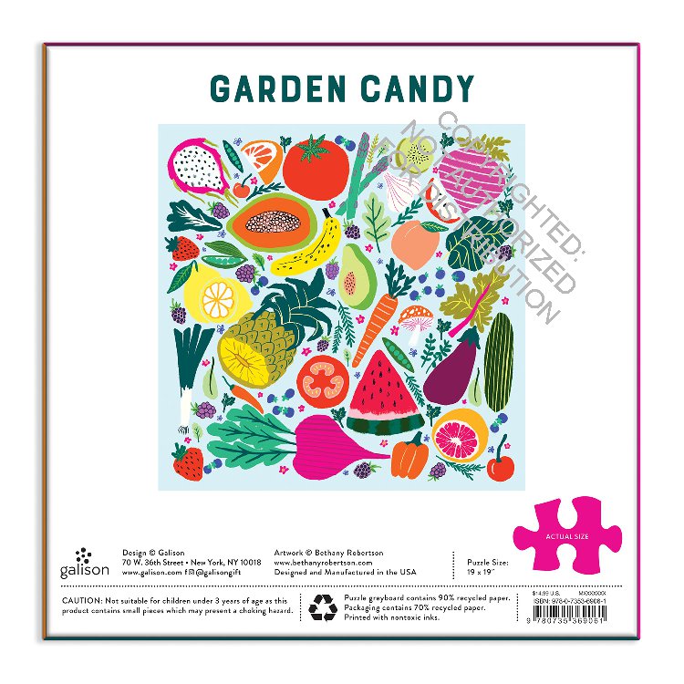 Garden Candy 500 Piece Puzzle