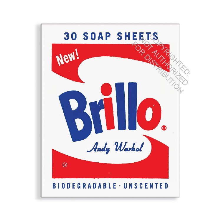 Andy Warhol Brillo Soap Sheets