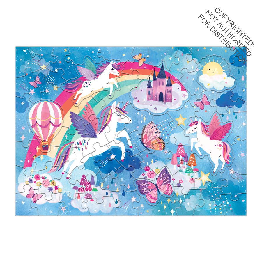 Unicorn Dreams Scratch and Sniff Puzzle