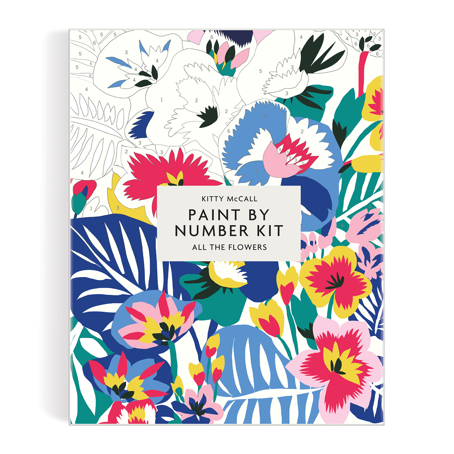 Kitty McCall All the Flowers Paint By Number Kit