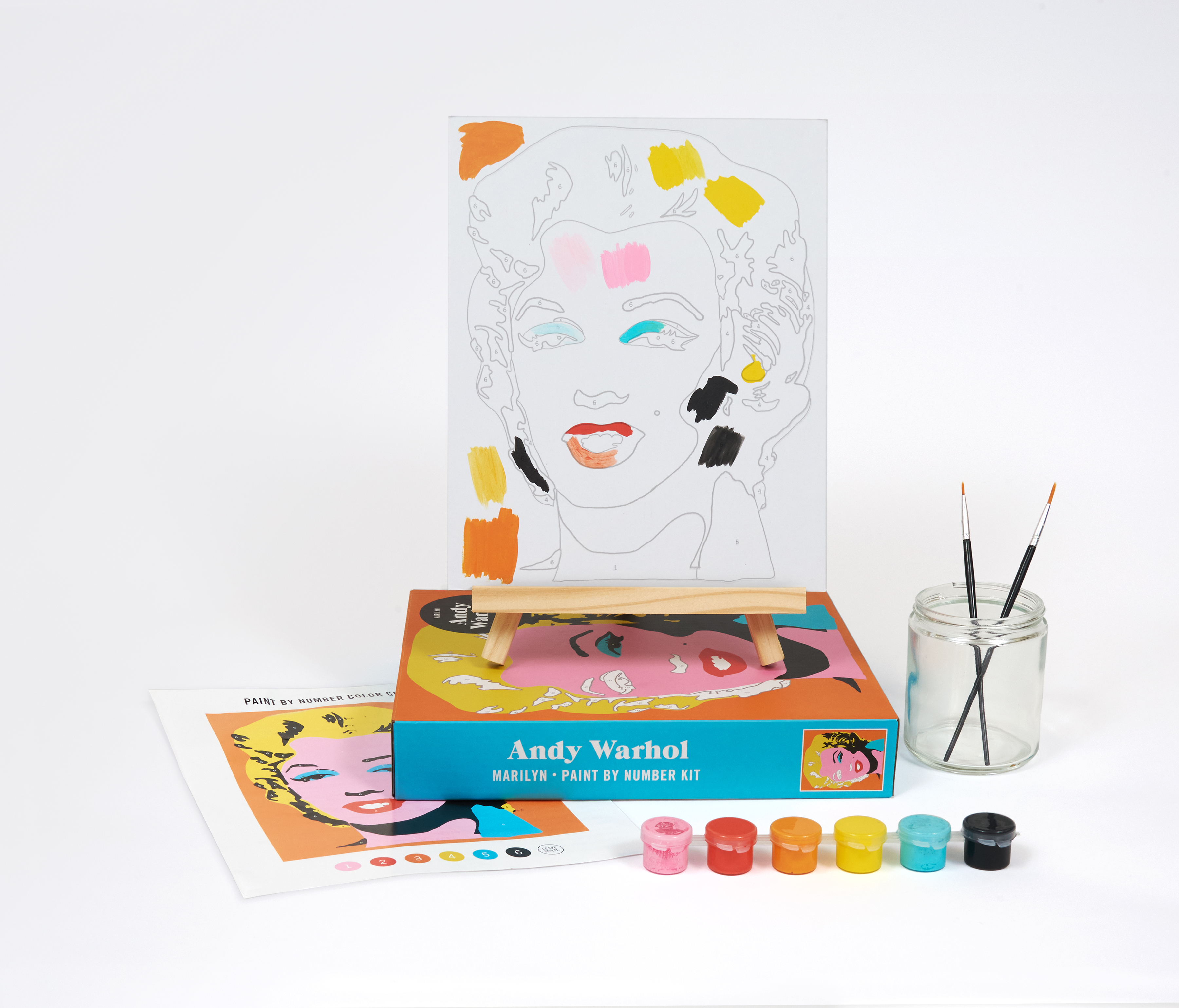 Andy Warhol Marilyn Paint By Number Kit