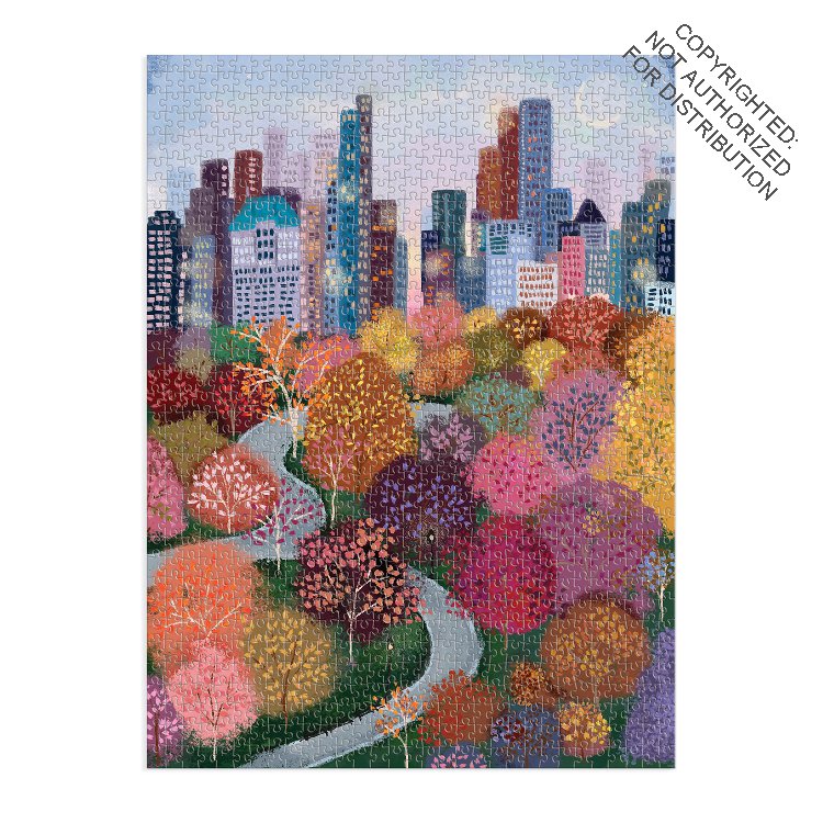 Parkside View 1000 Pc Puzzle In a Square Box