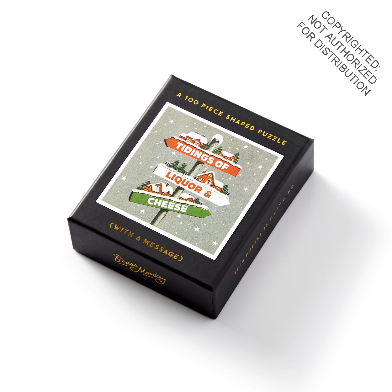 Tidings 100 Piece Mini Shaped Puzzle