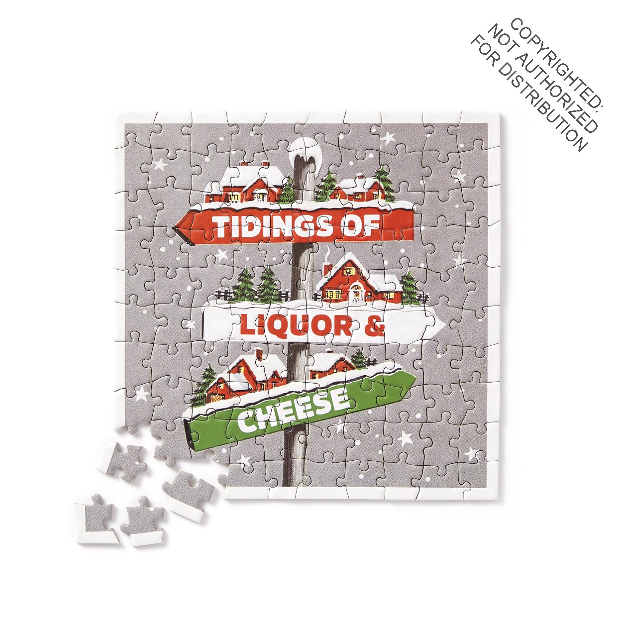 Tidings 100 Piece Mini Shaped Puzzle
