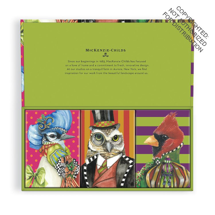 MacKenzie-Childs Birds of a Feather Collection Puzzle Set