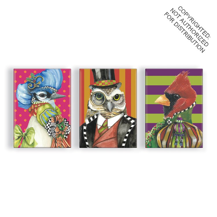 MacKenzie-Childs Birds of a Feather Collection Puzzle Set