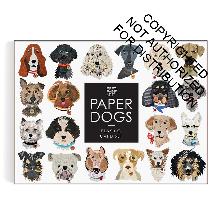 Paper Dogs Playing Card Set