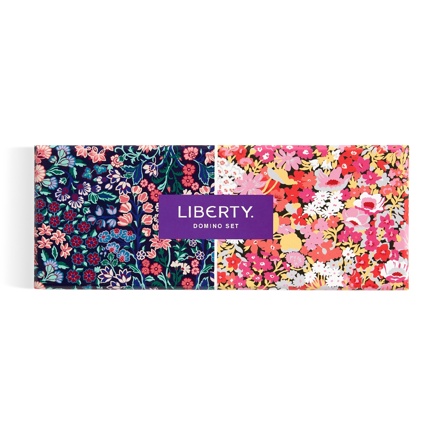 Liberty Floral Wood Domino Set