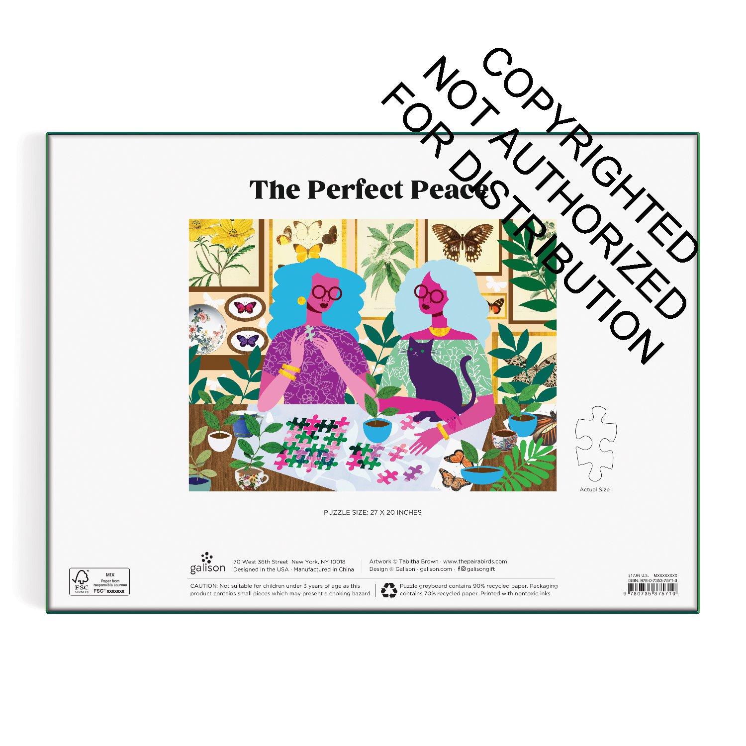 The Perfect Peace 1000 Piece Puzzle