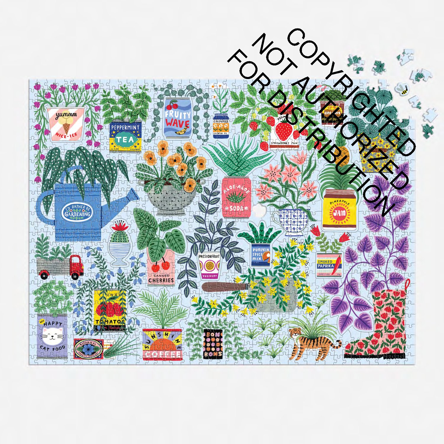 Planter Perfection 1000 Piece Puzzle with Shaped Pieces