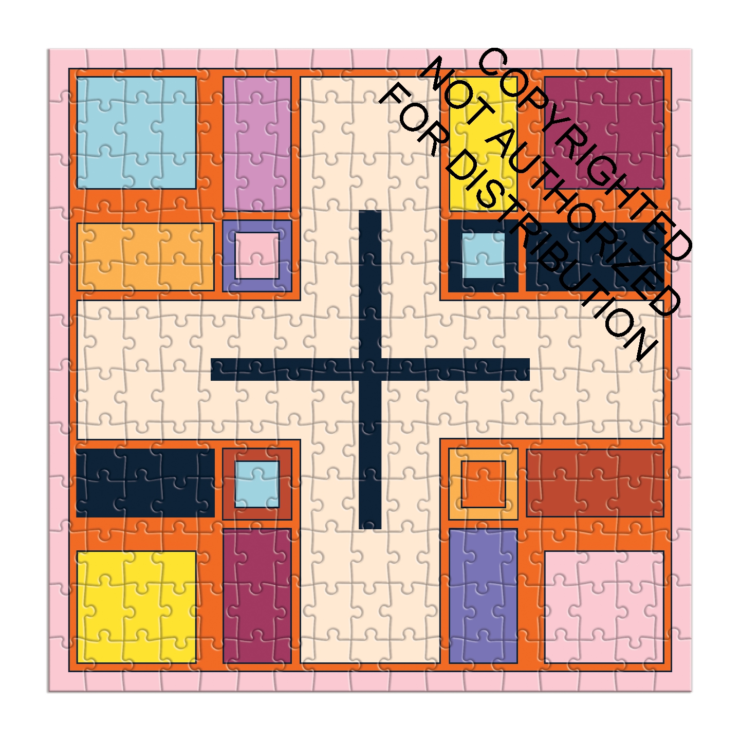 Frank Lloyd Wright Textile Blocks Set of 4 Puzzles