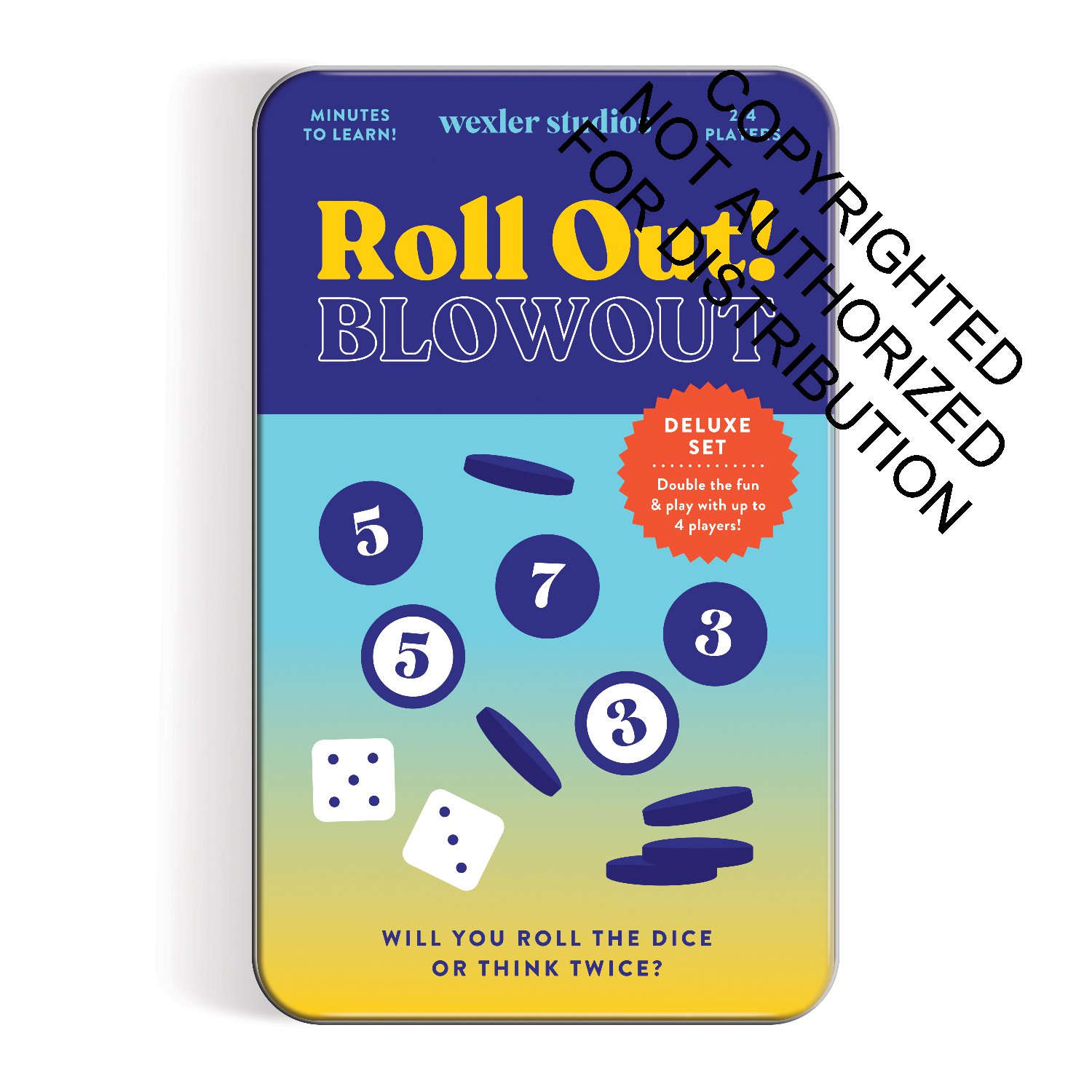 Wexler Studios Roll Out! Blowout