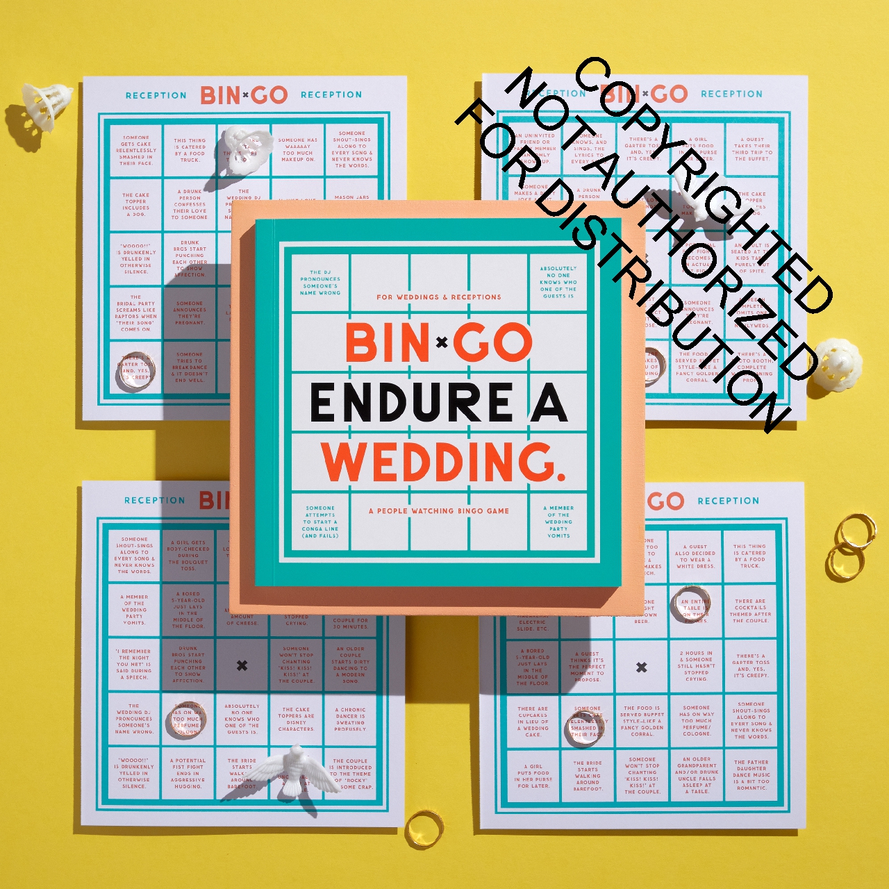 Bin-go Endure A Wedding Bingo Book