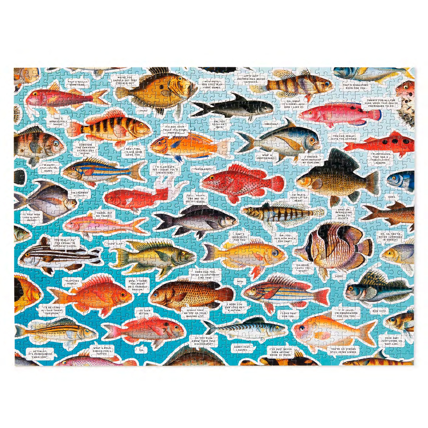 Judgy Fish 1000 Piece Puzzle