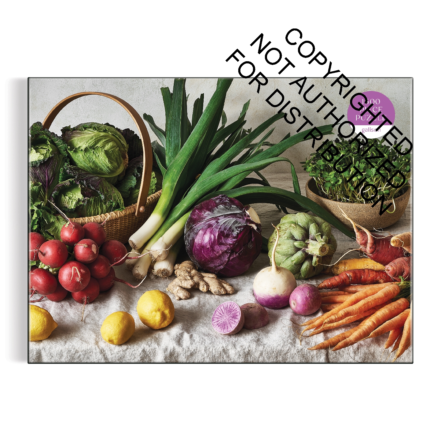 The Greenmarket Table 1500 Piece Puzzle