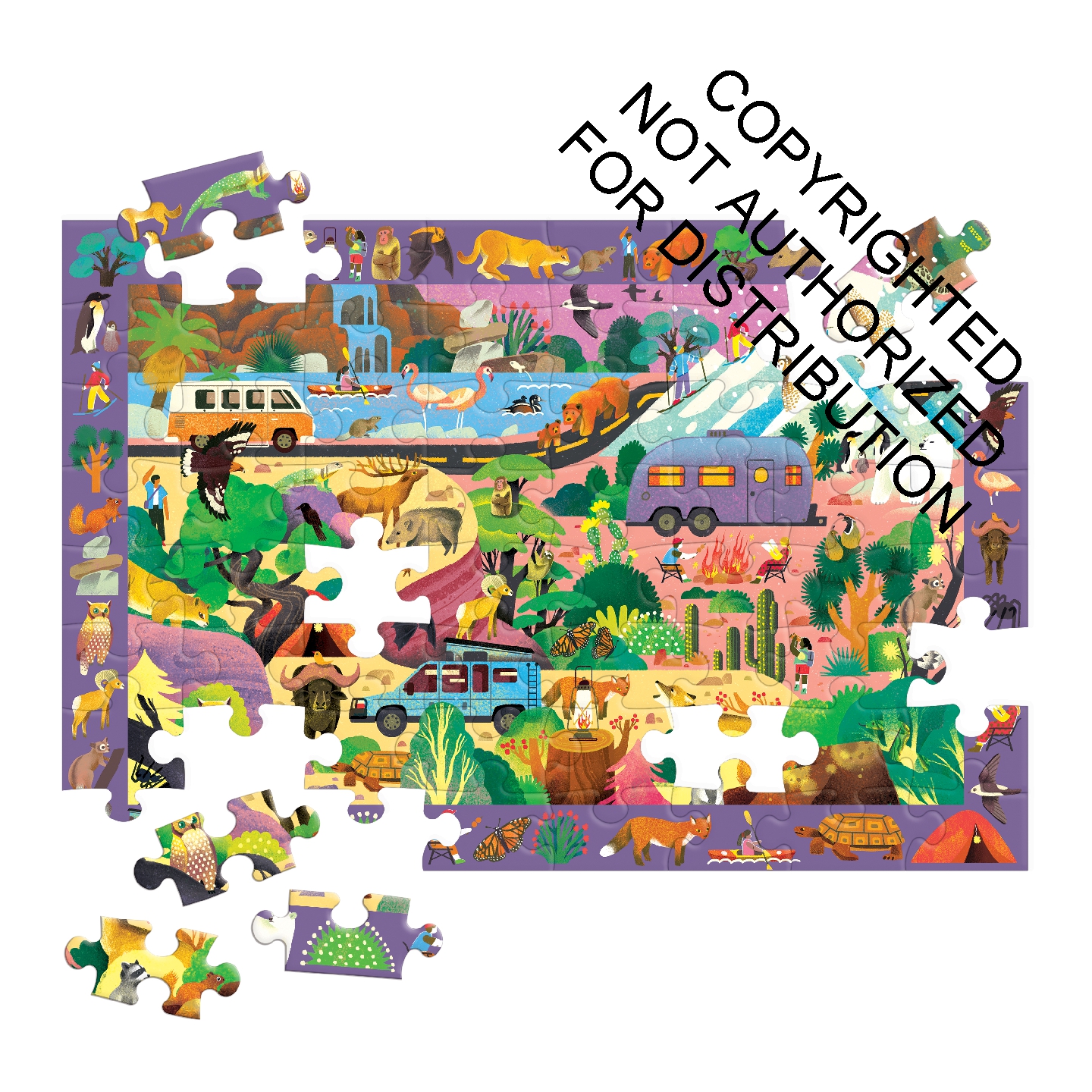 The Great Outdoors 64 Pc Search and Find Puzzle