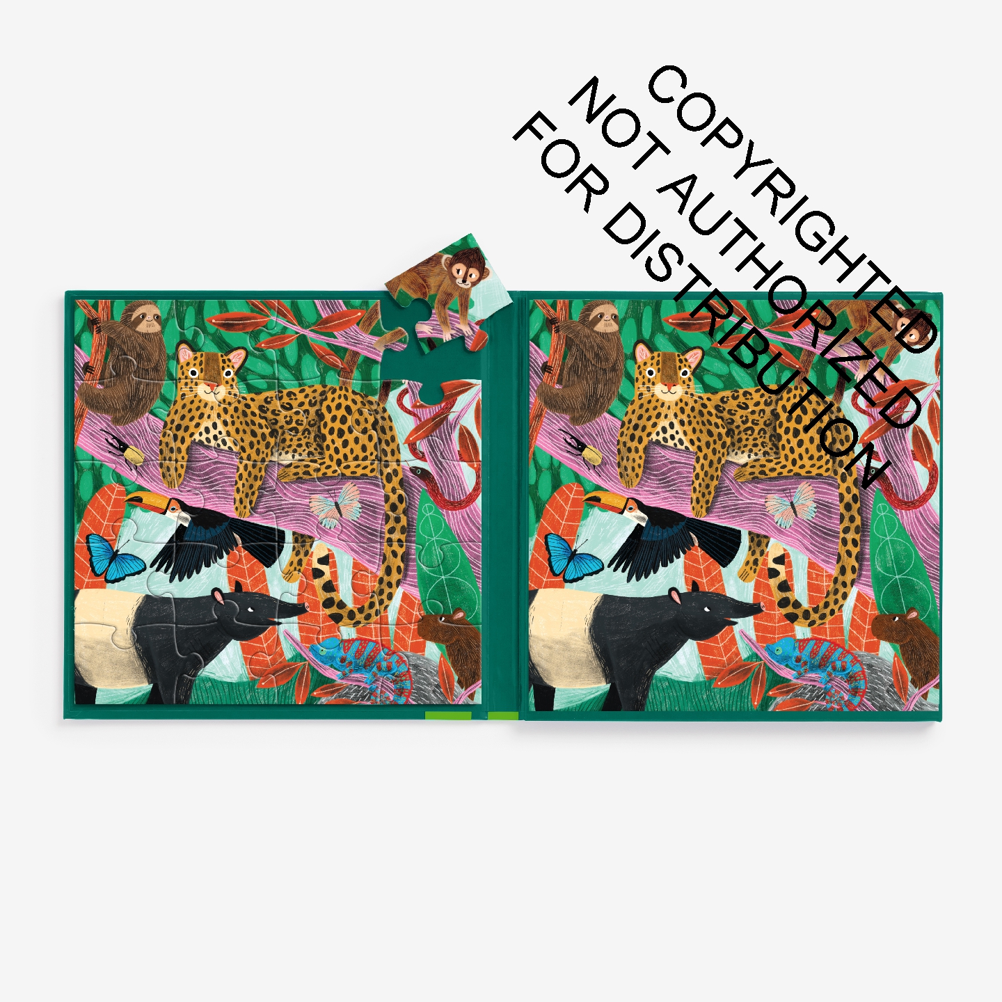 Jungle & Safari Magnetic Puzzle Set