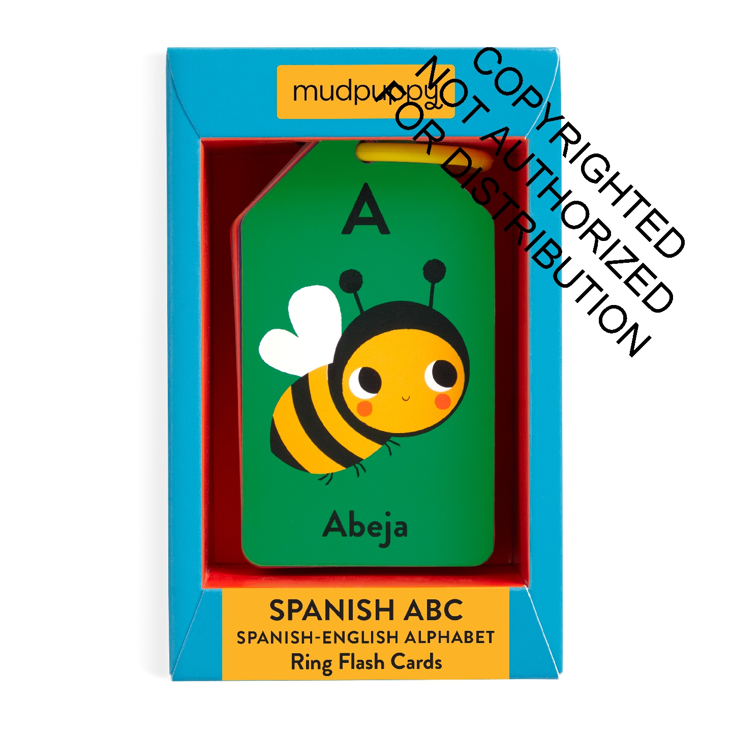 Spanish-English ABC Ring Flash Cards