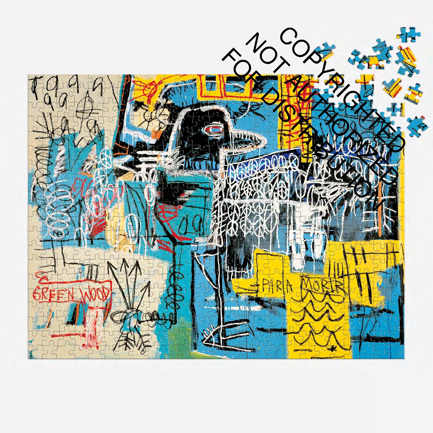 Basquiat Bird on Money 500 Piece Book Puzzle