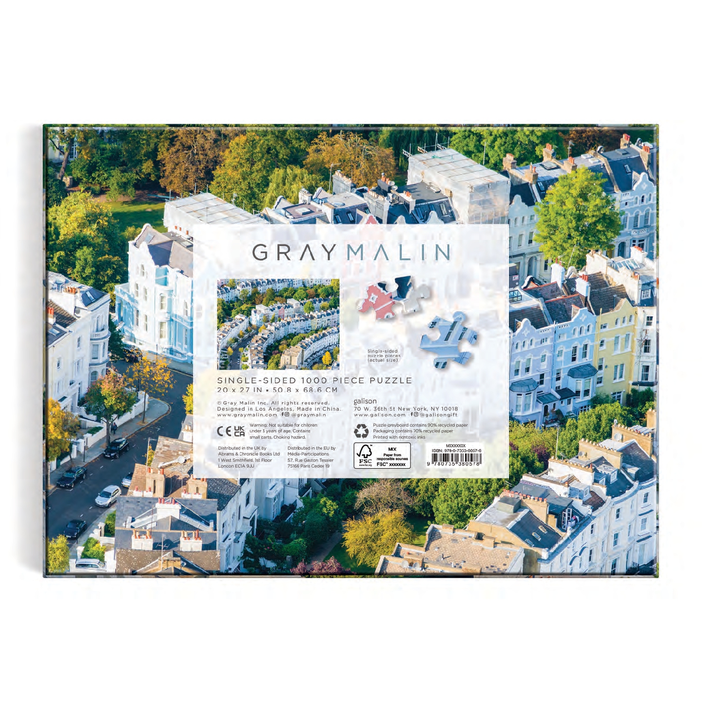Gray Malin 1000 piece Puzzle Notting Hill