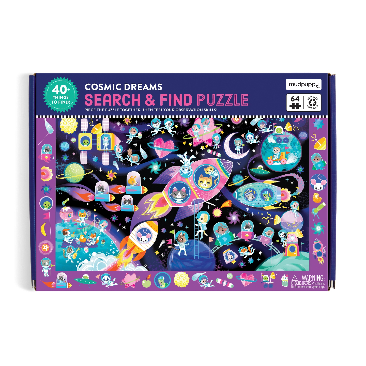 Cosmic Dreams 64 Piece Search & Find Puzzle