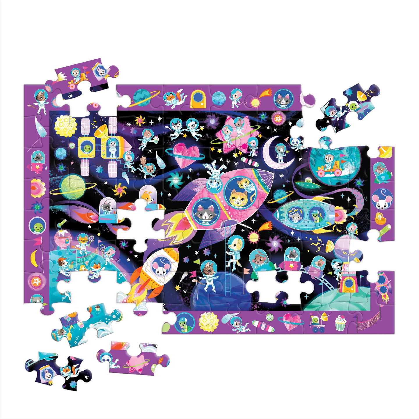 Cosmic Dreams 64 Piece Search & Find Puzzle