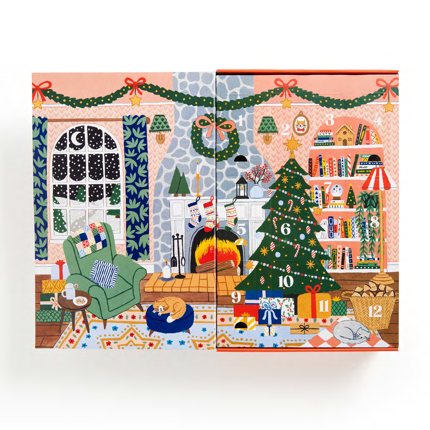Home for the Holidays 500 Piece Advent Puzzle Calendar