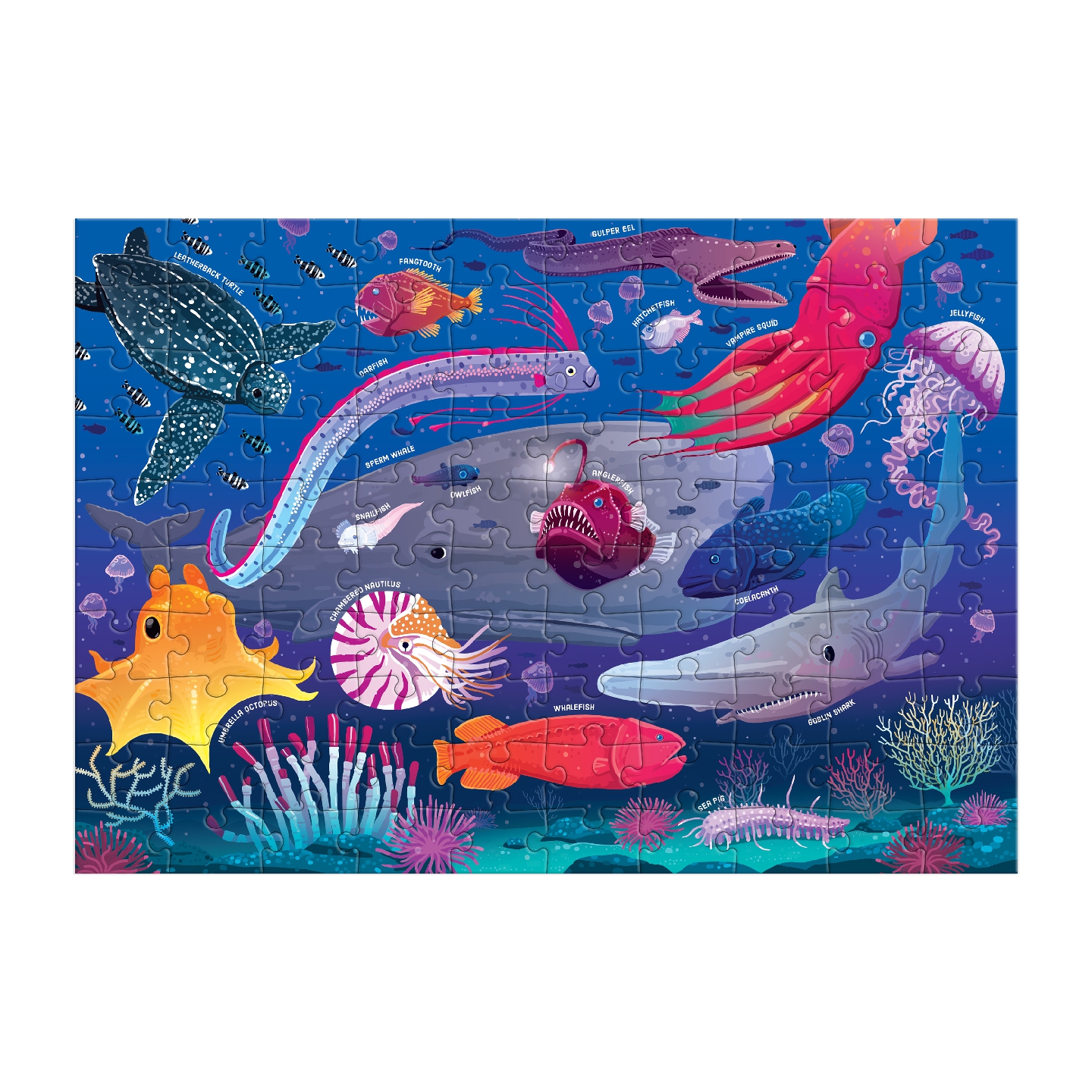 Deep Sea 100 Piece Puzzle