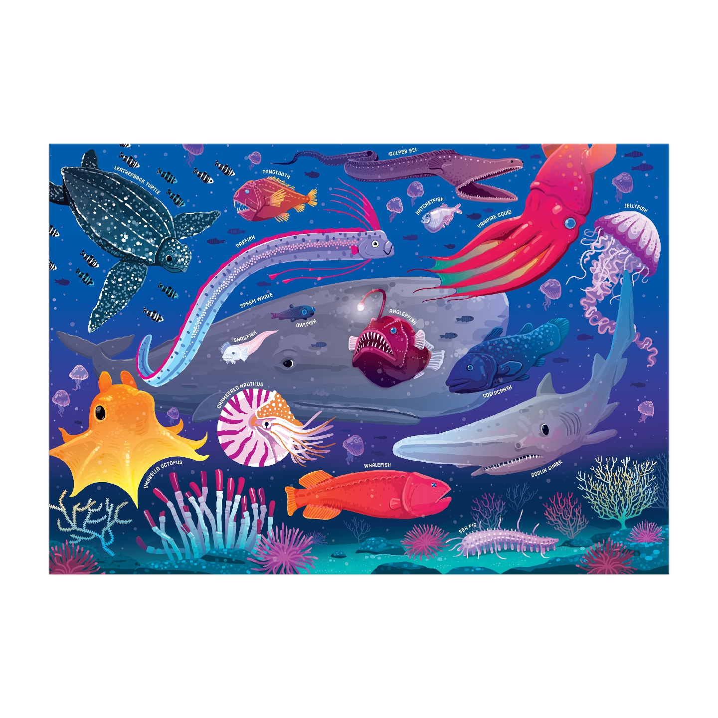 Deep Sea 100 Piece Puzzle