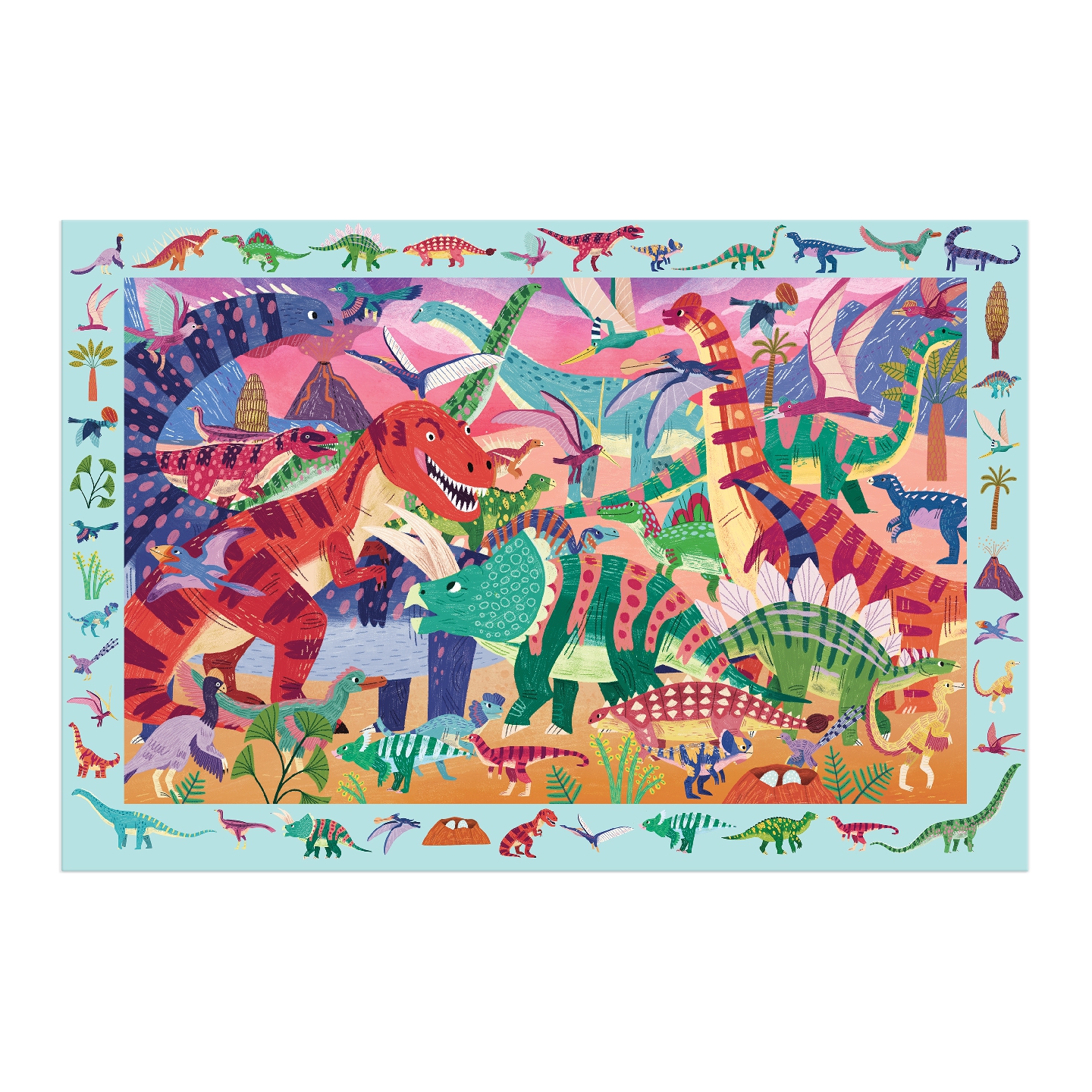 Mighty Dinosaur 64 Piece Search & Find Puzzle