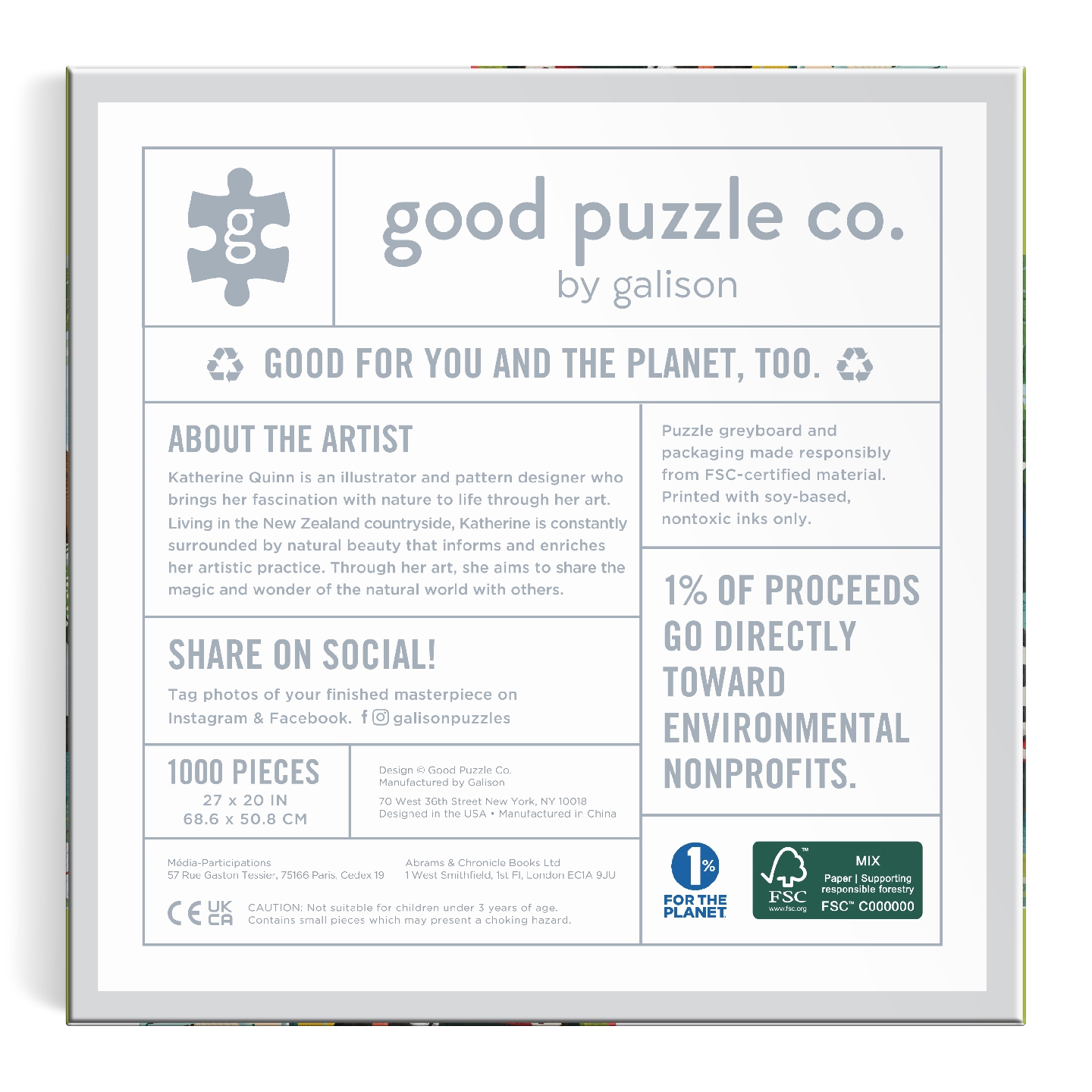 Good Puzzle Co. Cat Haven 1000 Piece Puzzle