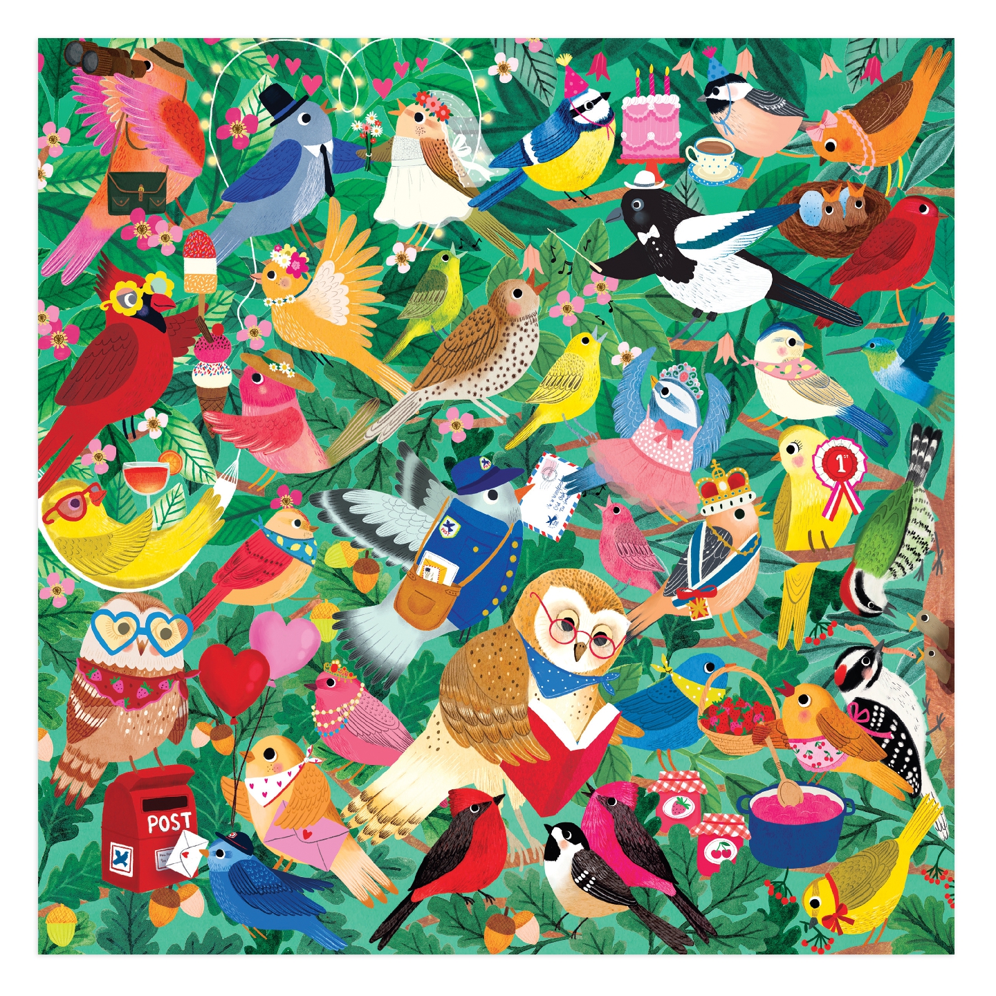 Birding Around 500 Piece Family Puzzle