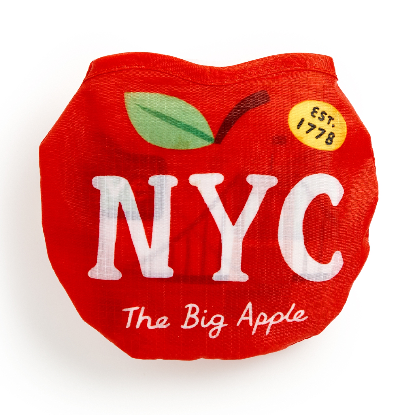The Big Apple Packable Nylon Tote Bag