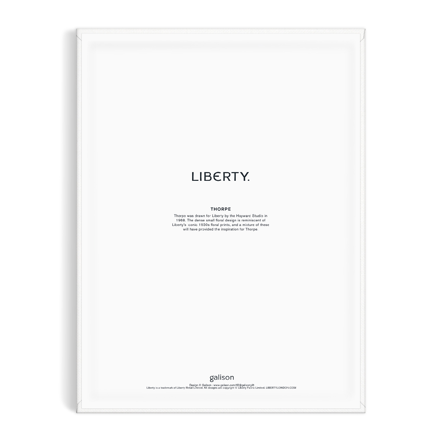 Liberty 9 x 12 Paint by Number Kit Thorpe