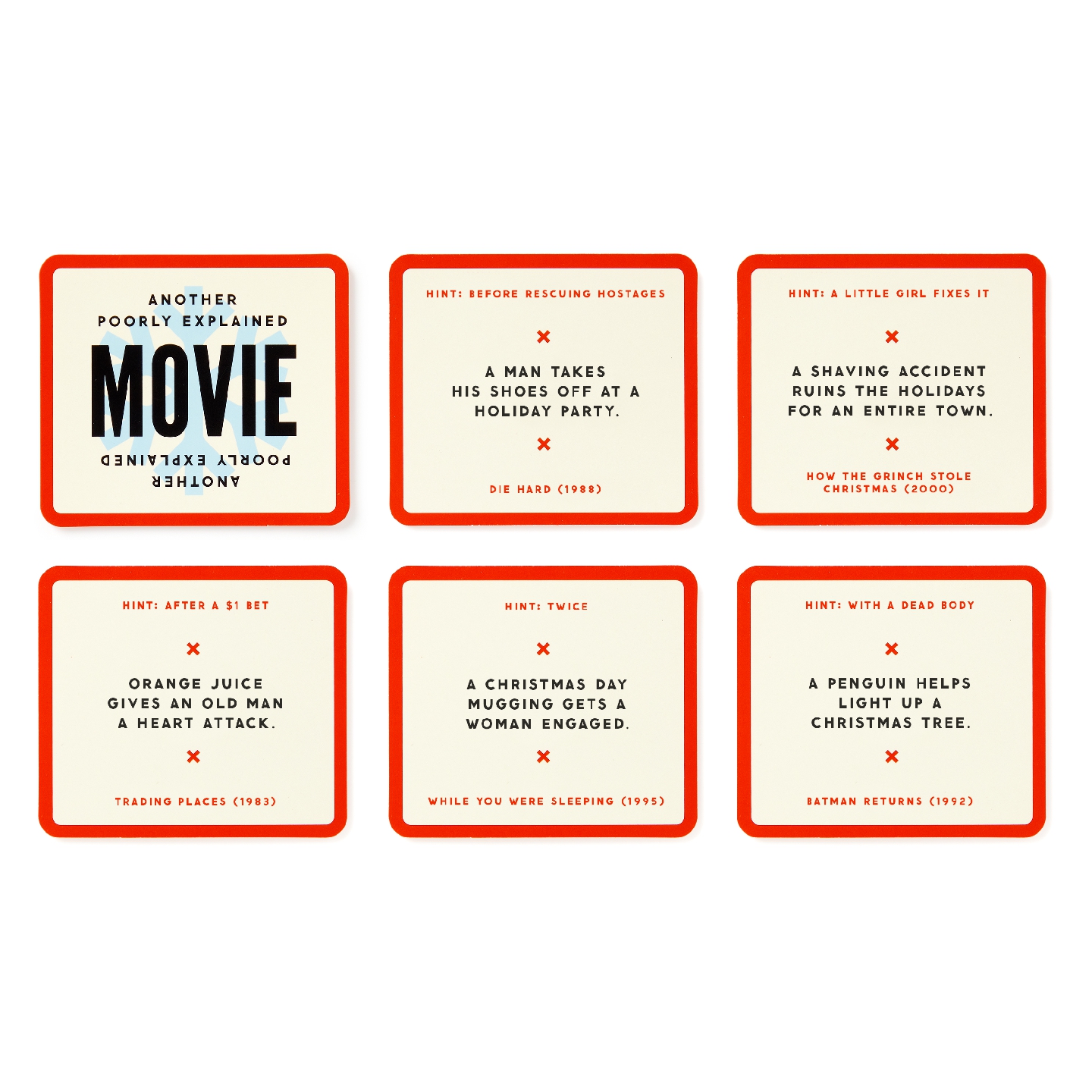 Mini Poorly Explained Movies - Holiday Edition