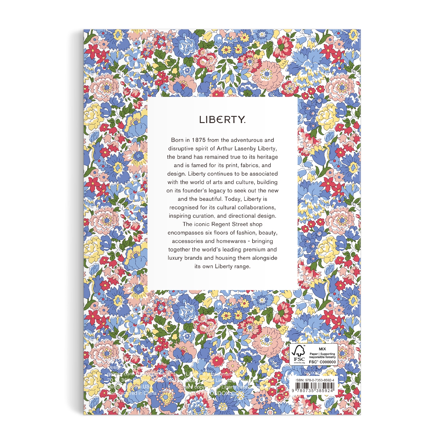 Liberty Glastonbury Premium A5 Notebook