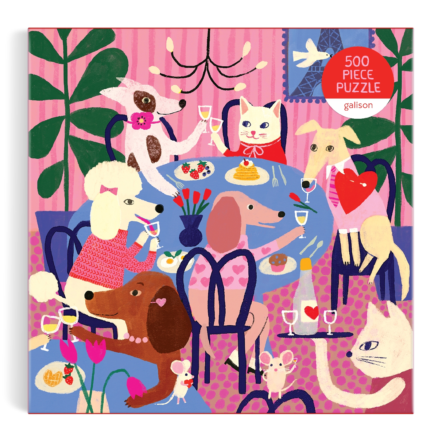 Paws for Love 500 Piece Puzzle