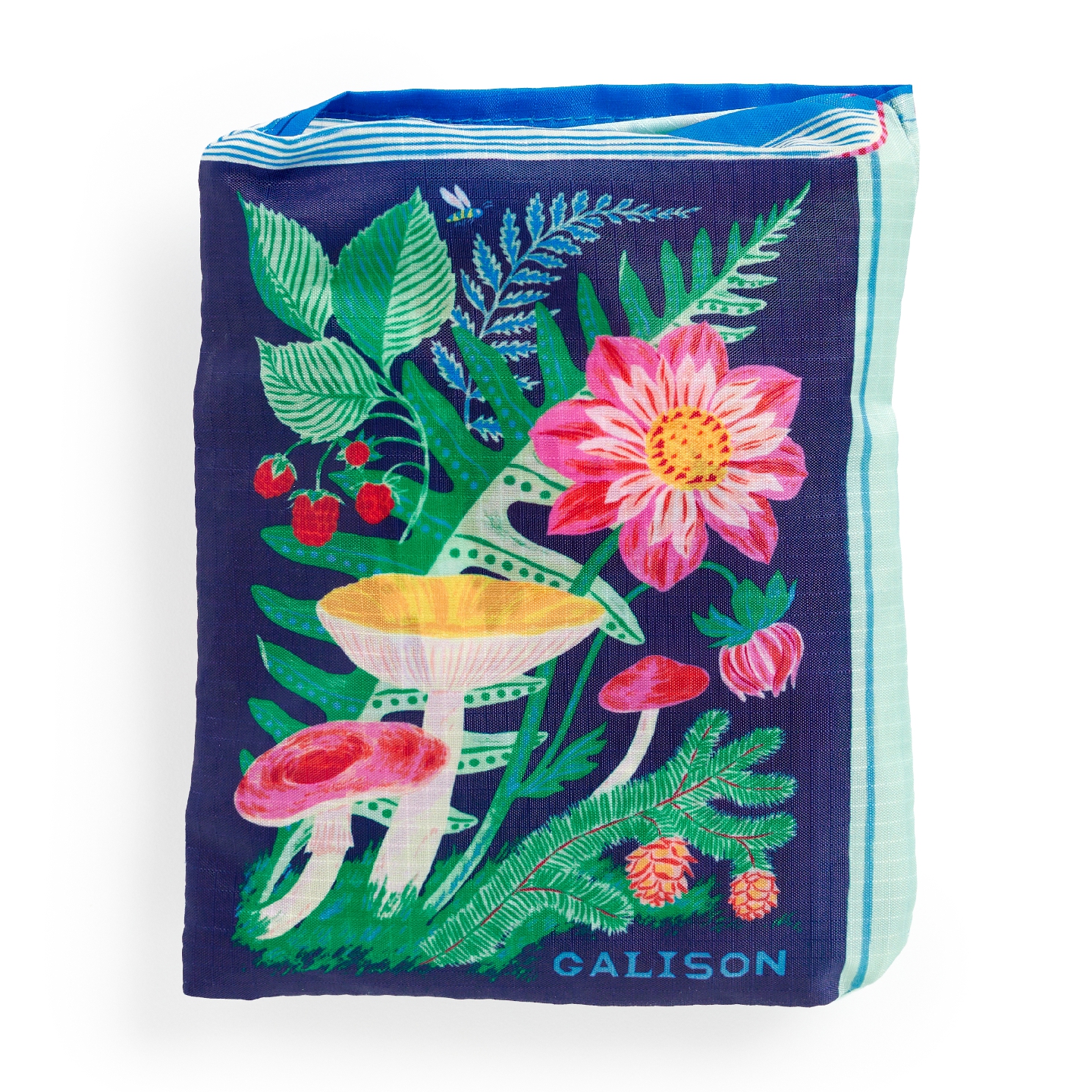 Ever Upward Botanist Bookshelf Packable Nylon Tote Bag