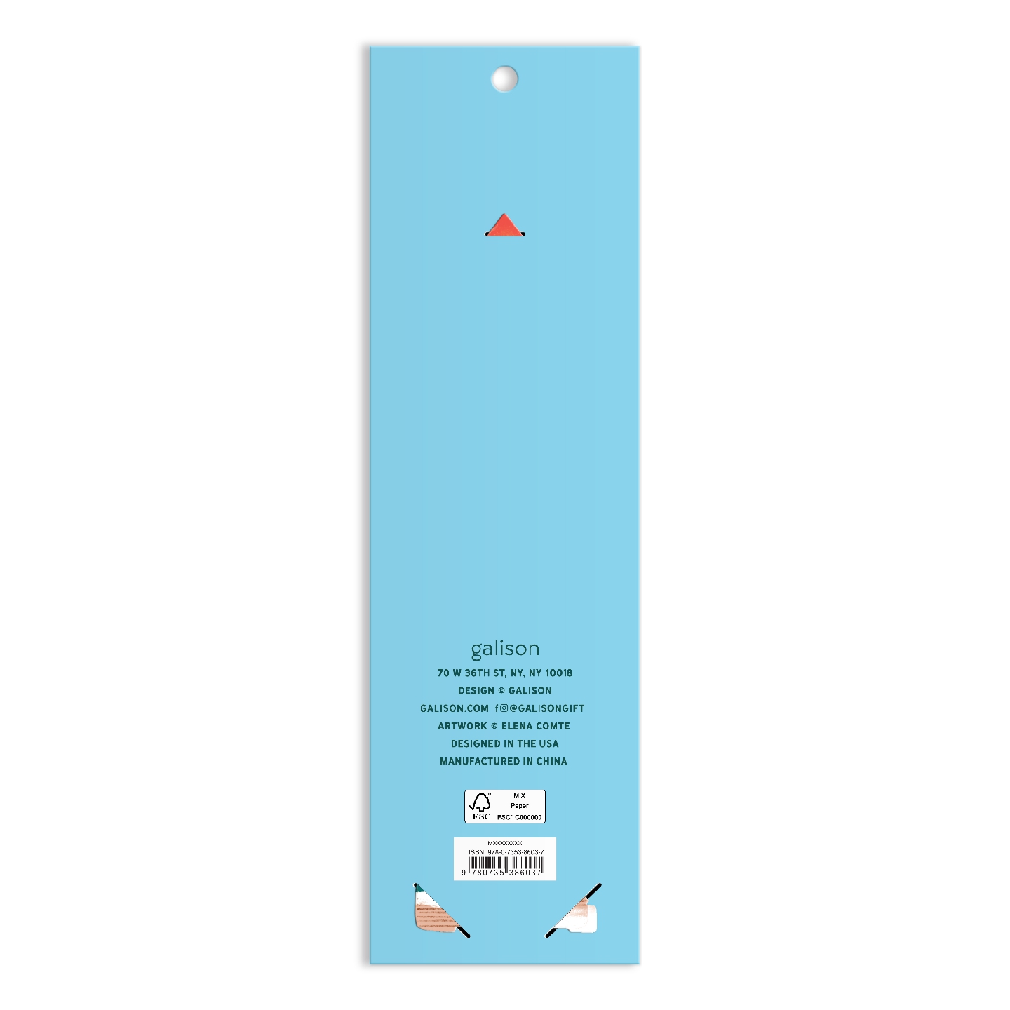 Season's Tweetings Paper Bookmark