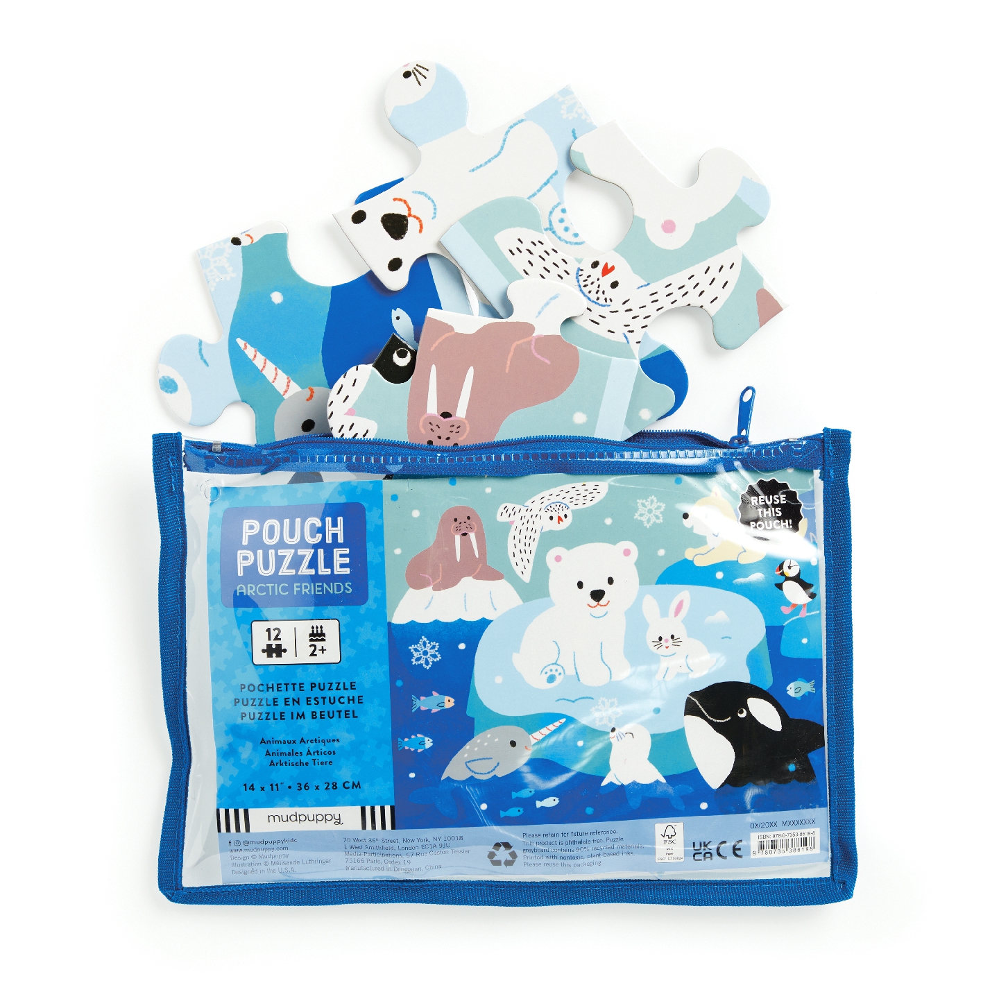 Arctic Friends Pouch Puzzle
