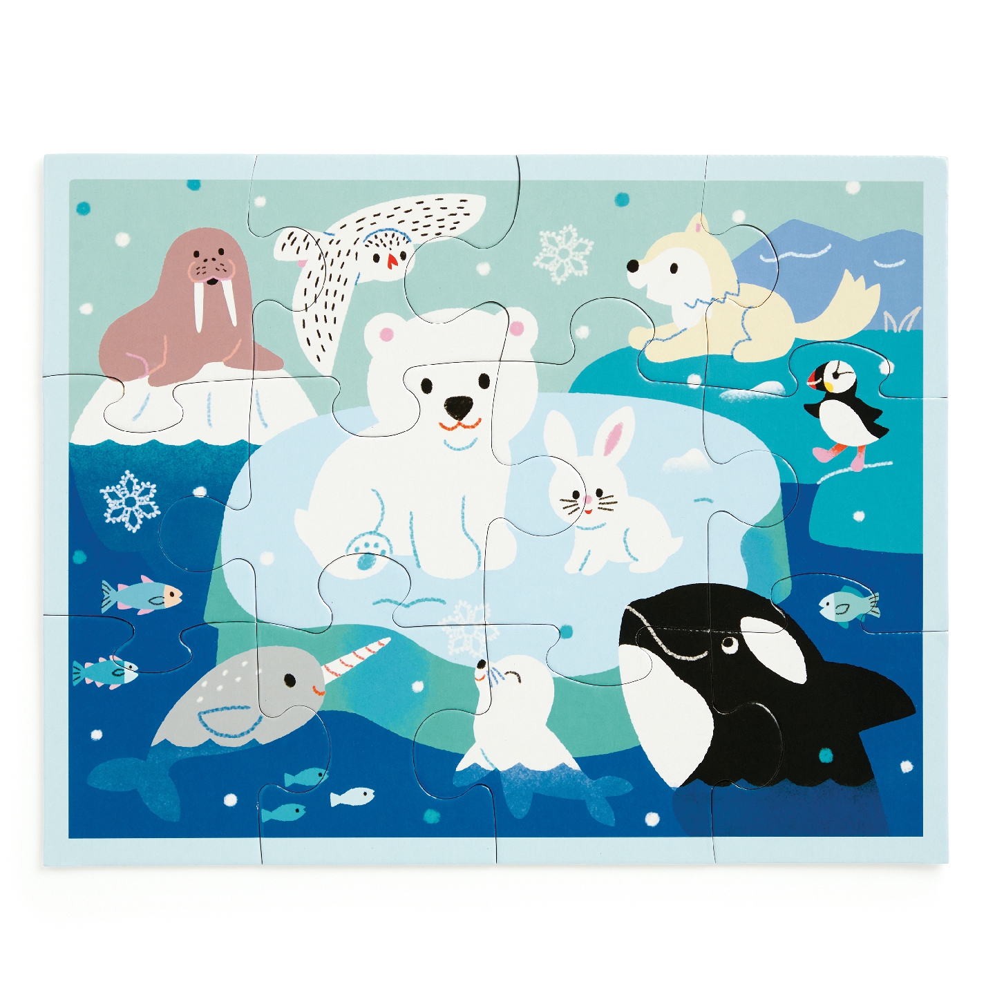 Arctic Friends Pouch Puzzle
