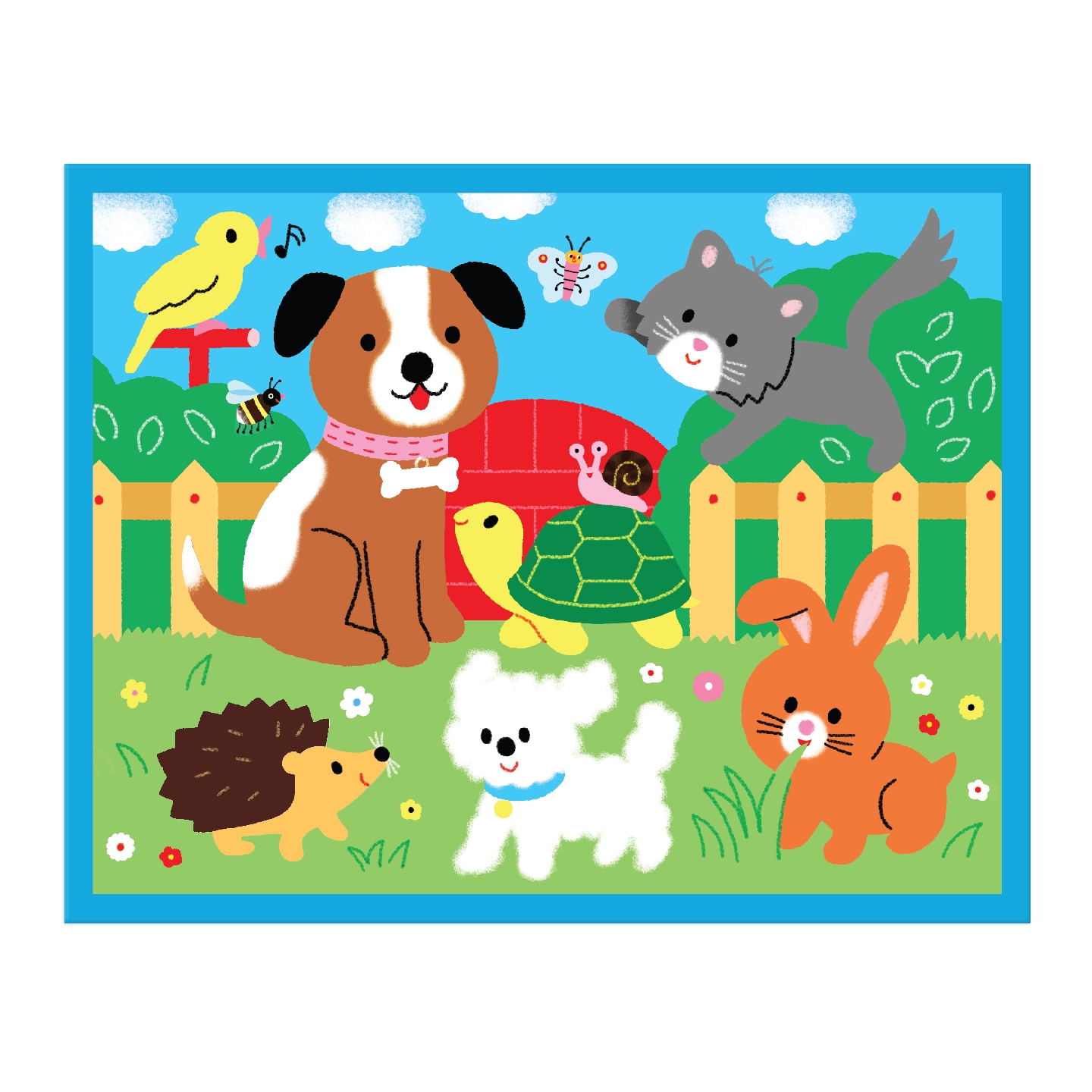 Playful Pets 12 Piece Pouch Puzzle