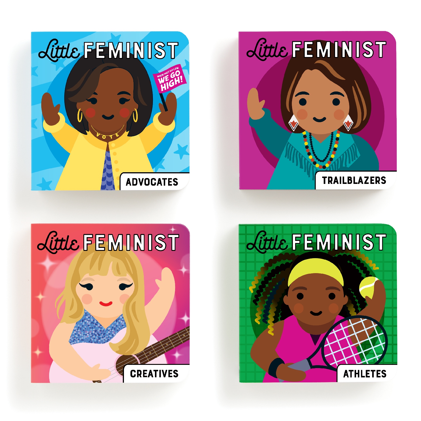 Little Feminist Board Book Set Volume 2: Modern Icons