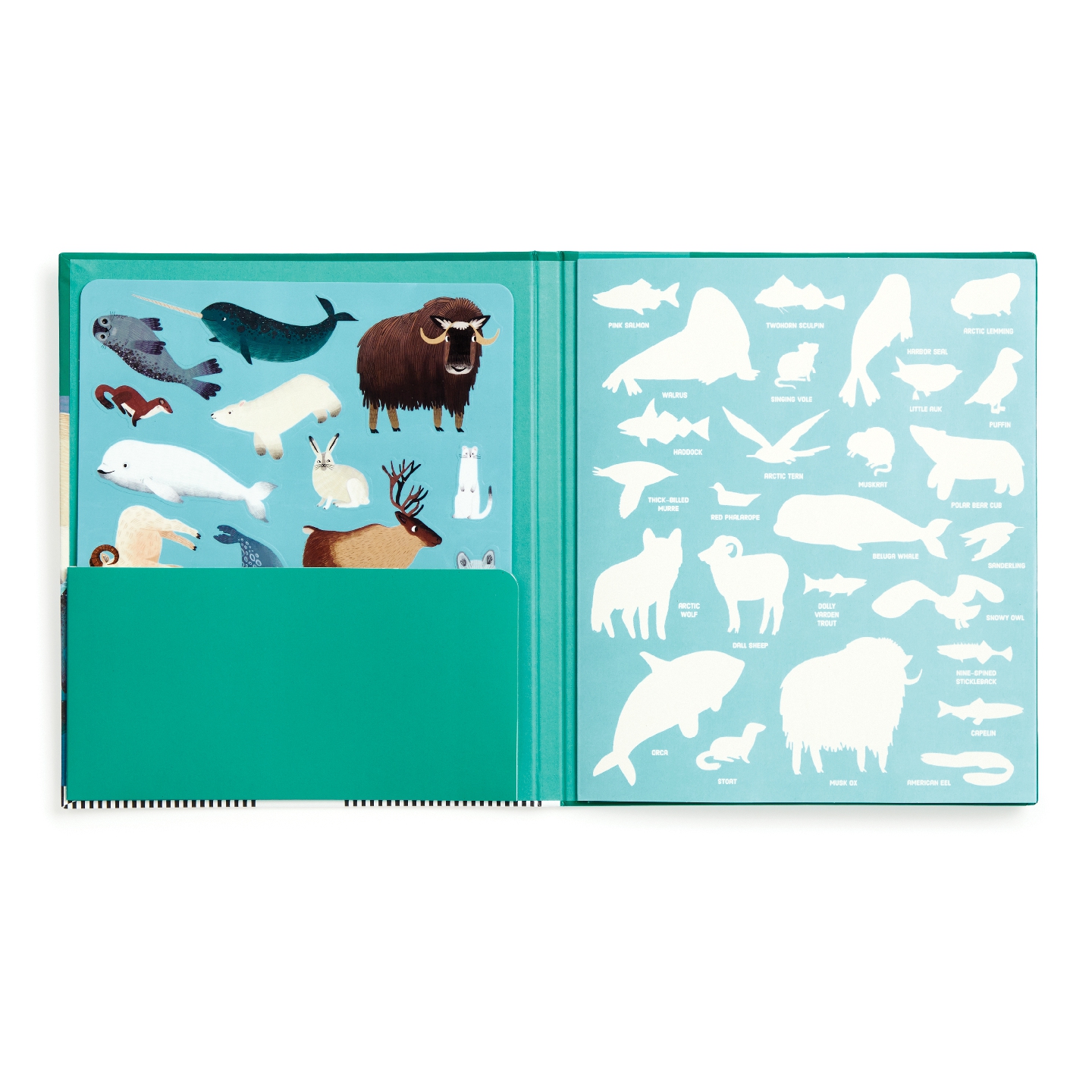Arctic Life Sticker Play Reusable Activity Set